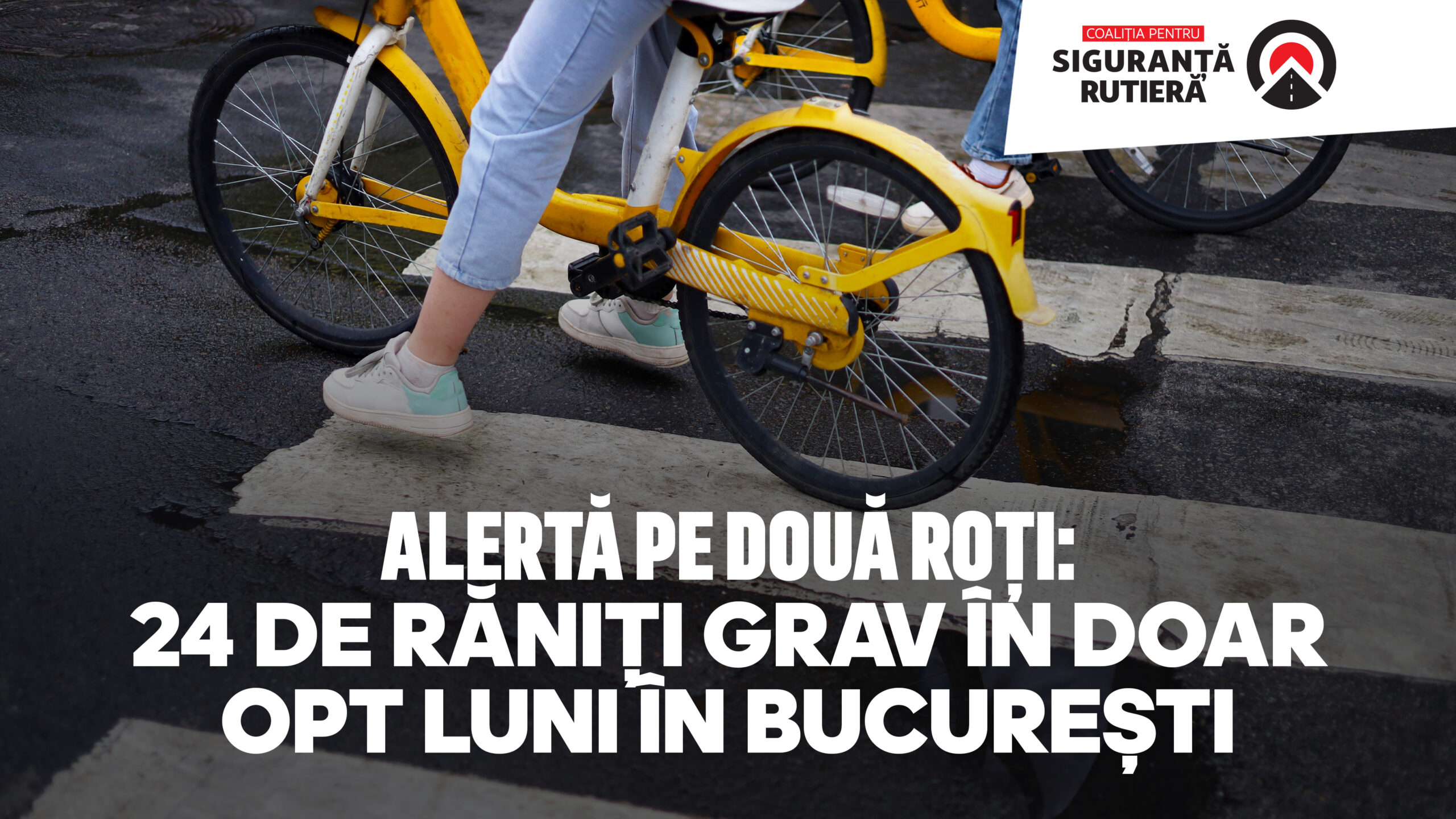 Alertă pe două roți: 24 de răniți grav în doar opt luni în București